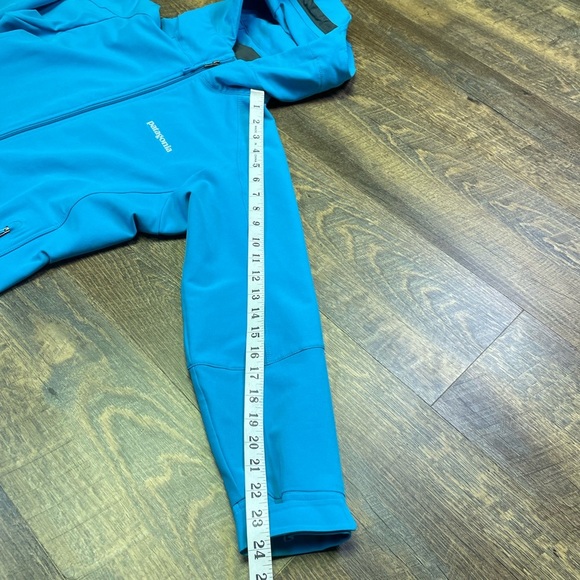 Patagonia Simple Guide Hoody Jacket Coat Women’s Size Medium Zip Up Curacao Blue - Picture 8 of 12